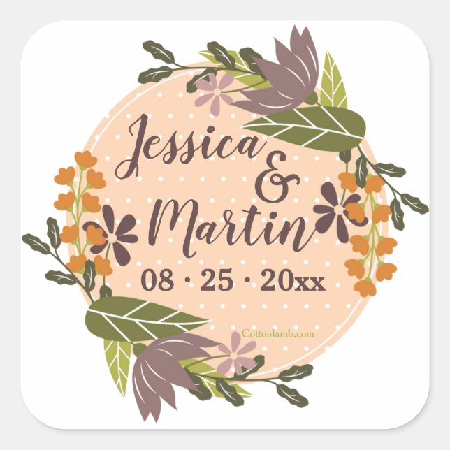 Just Peachy Stickers (Front)