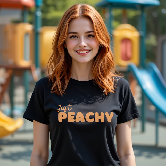 Just Peachy Sunny Day T-Shirt (Creator Uploaded)