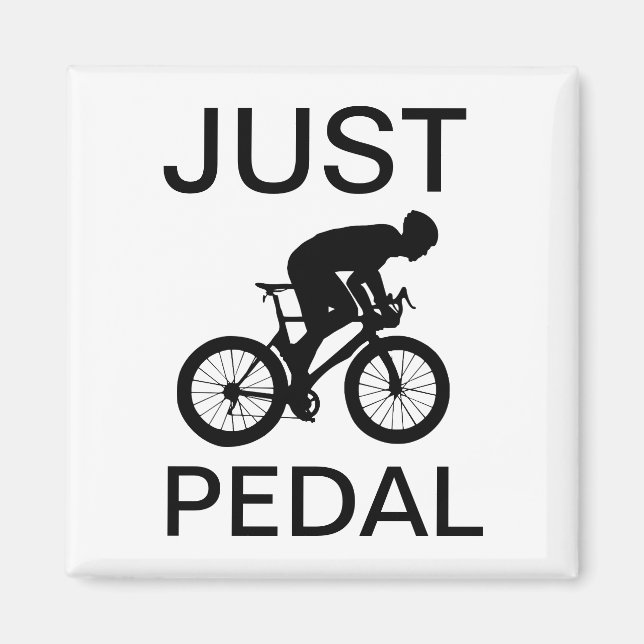 Just Pedal Magnet (Front)