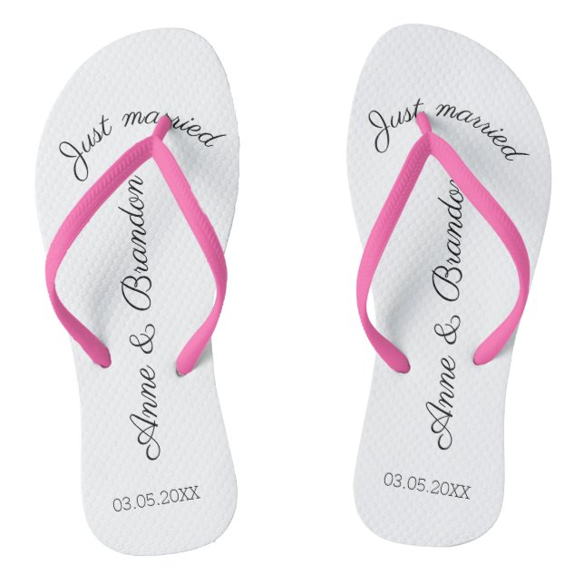 just personalizable thongs (Footbed)