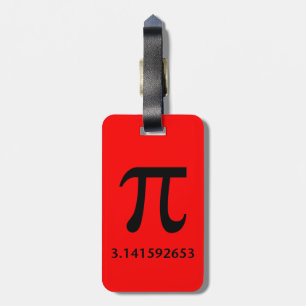 Just Pi, Nothing More Luggage Tag