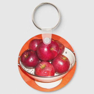 Just Picked Apples Key Ring