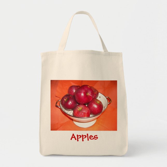 Just Picked Apples Tote Bag (Front)