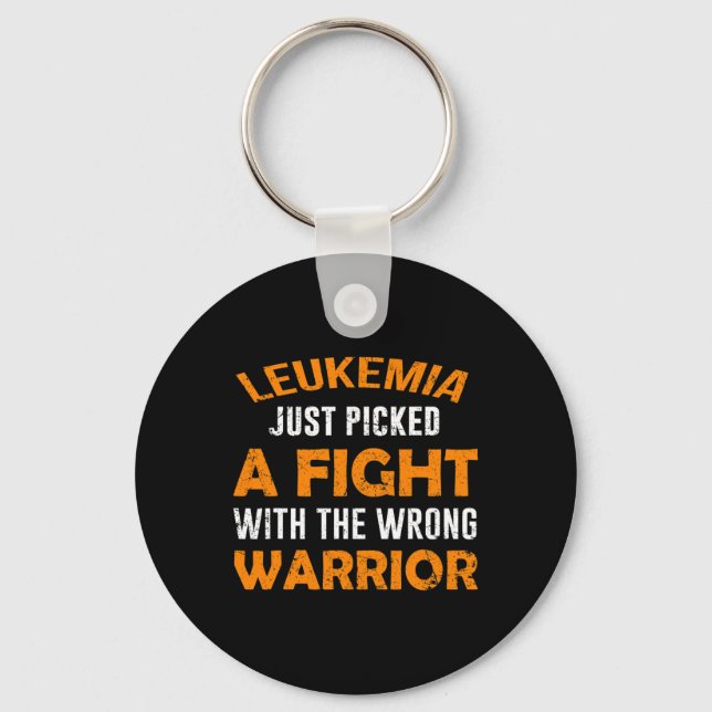 Just Picked The Wrong Warrior  Key Ring (Front)