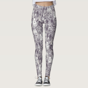 just pigs mulberry strong white leggings