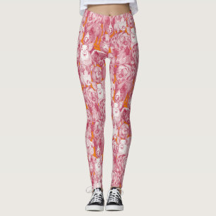 just pigs viva magenta satsuma leggings
