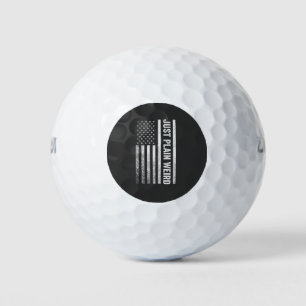 Just Plain Weird American Flag Election Kamala  Golf Balls
