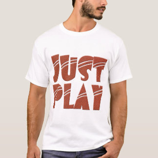 JUST PLAY T-Shirt with basketball texture