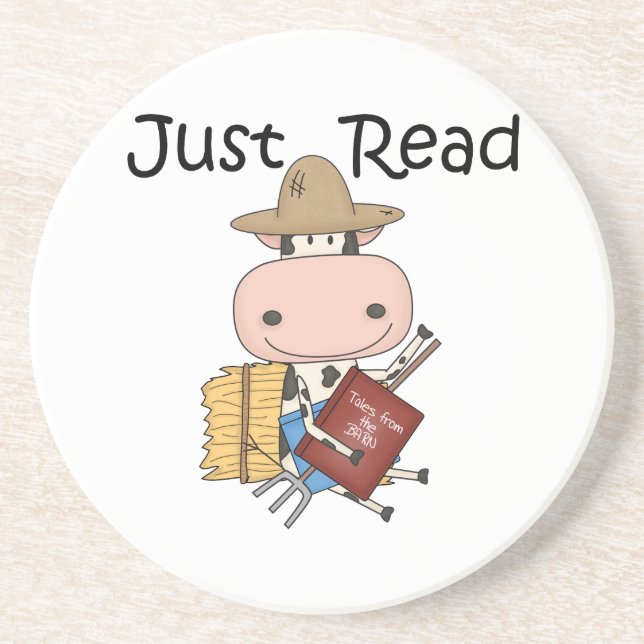 Just Read Coaster (Front)