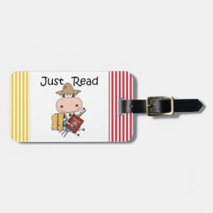 Just Read Luggage Tag