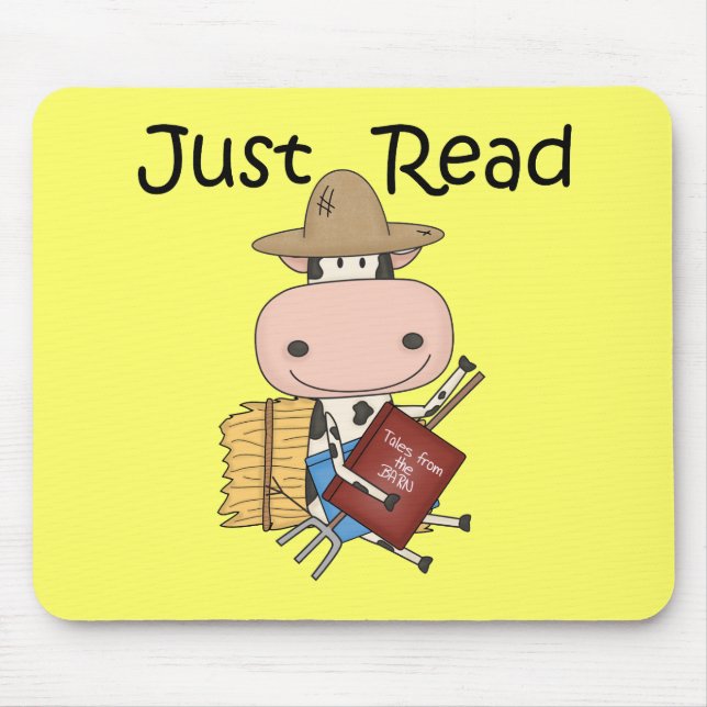 Just Read Mouse Pad (Front)