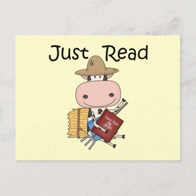 Just Read Postcard (Front)