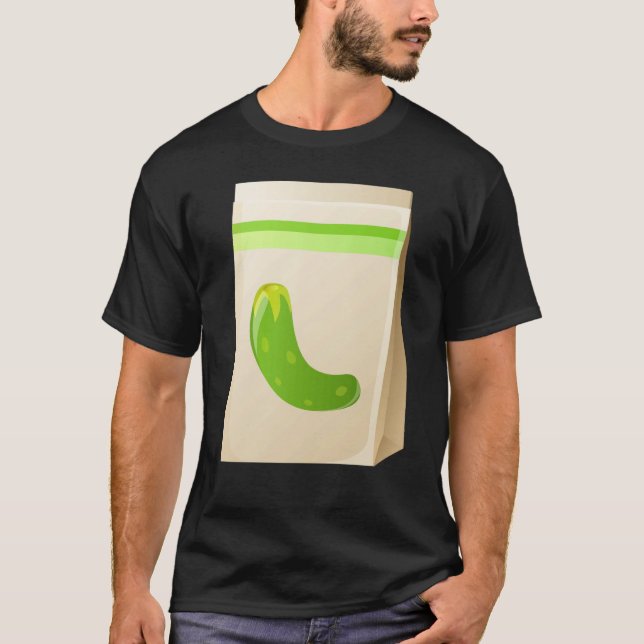 Just Really Like Cucumbers Cucumber Pickle Vegetab T-Shirt (Front)
