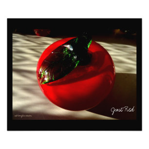 Just Red Photo Print