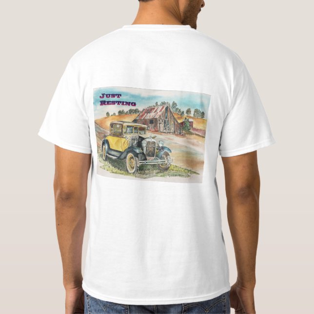 Just Resting T-Shirt (Back)