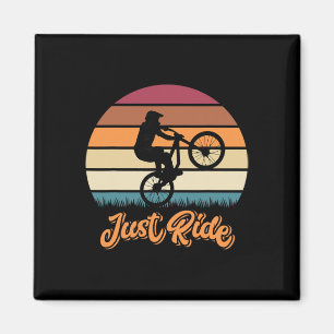 Just Ride Mtb Mountain Bike Gifts For Mountain Bik Magnet