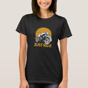 Just Ride – Retro Moto Adventure T-Shirt