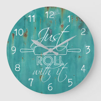 Just Roll With It - Kitchen Clock