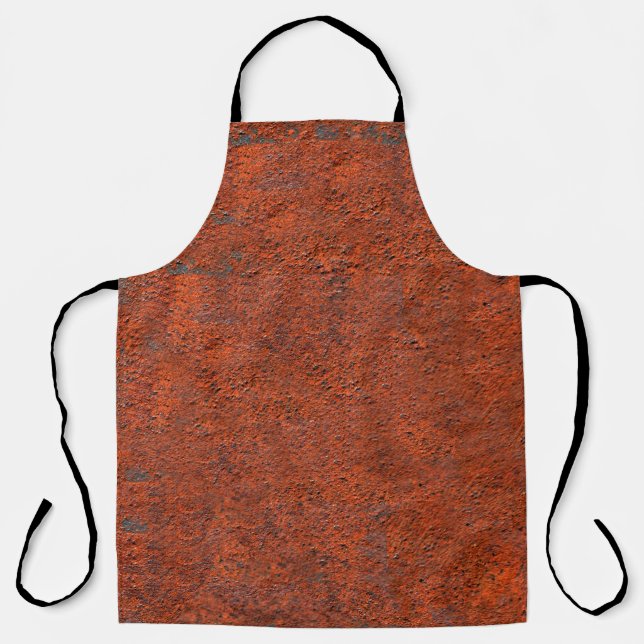 Just rust rust rusted iron metal apron (Front)