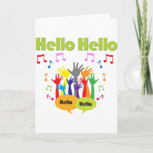 Just Say... Hello Hello Card