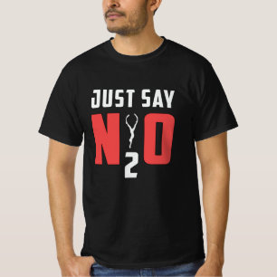 Just Say N2O Scuba Diving Diver Ocean Sea Funny T-Shirt
