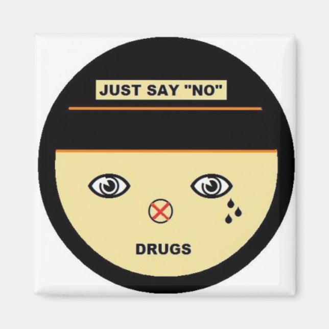 Just say no magnet (Front)