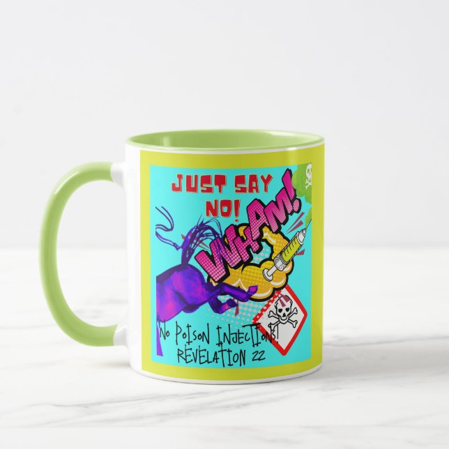 just say NO Mug (Left)