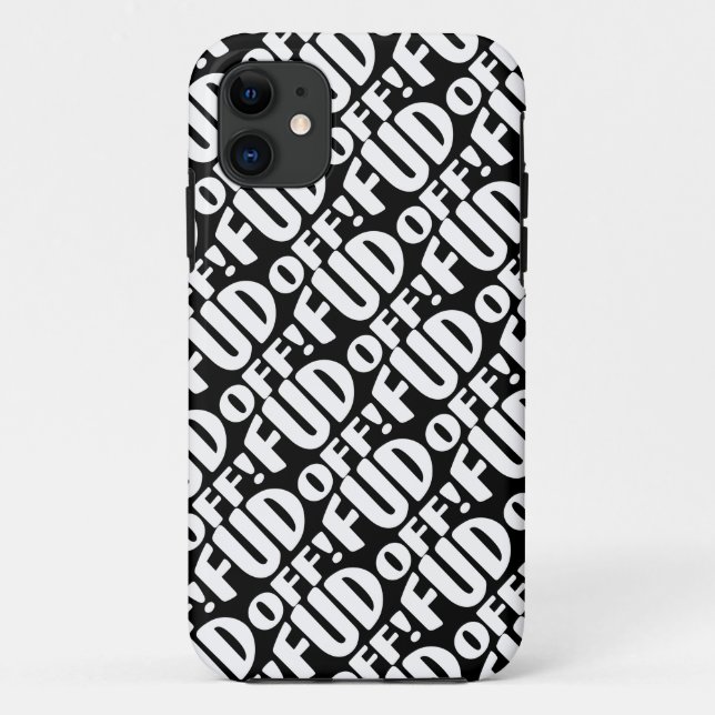 Just Say No To Crypto Fud - FUD OFF! Case-Mate iPhone Case (Back)