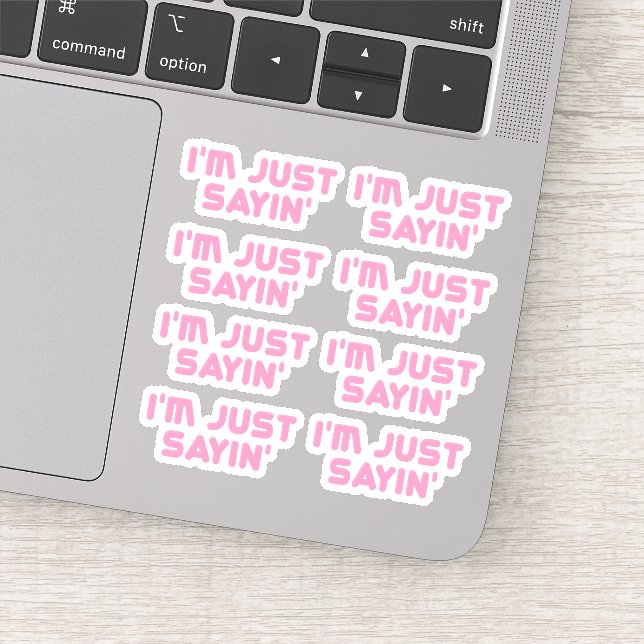 Just saying (Detail)