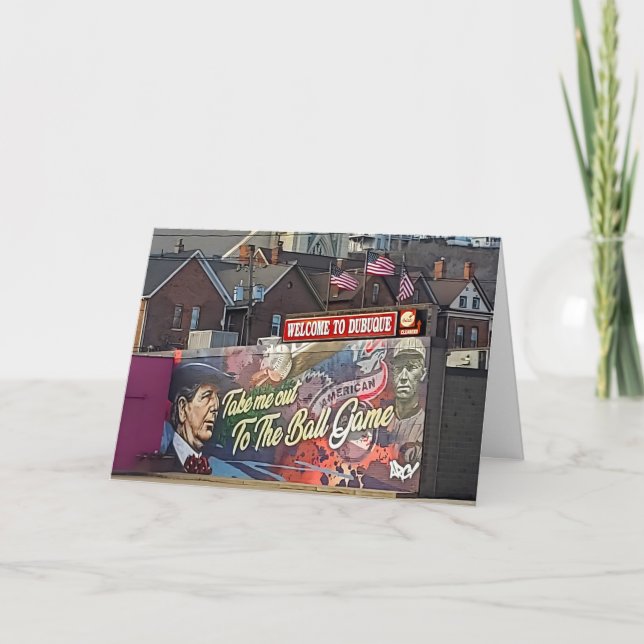 Just Saying hi from Dubuque, Iowa Card (Front)