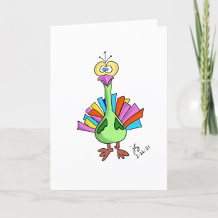 Just Saying Hi greeting card