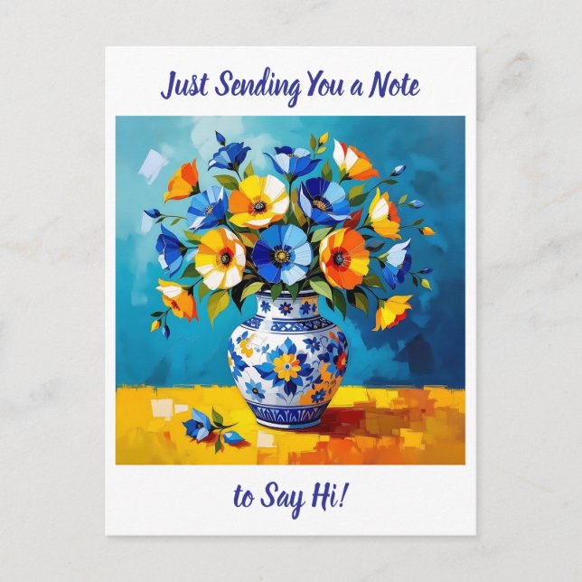 Just Saying HI | Keeping in Touch Postcard (Front)