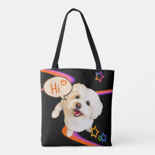 Just Saying "Hi" Tote Bag