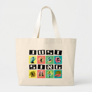 Just Sing Tote Bag