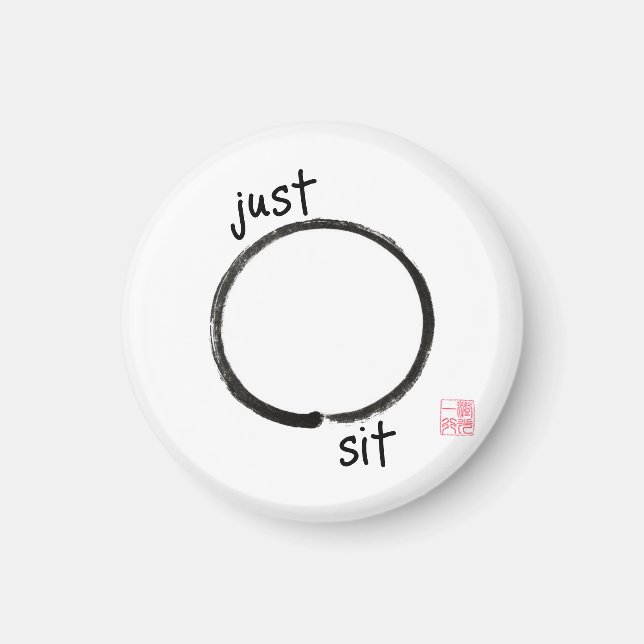 Just Sit Magnet (Front)