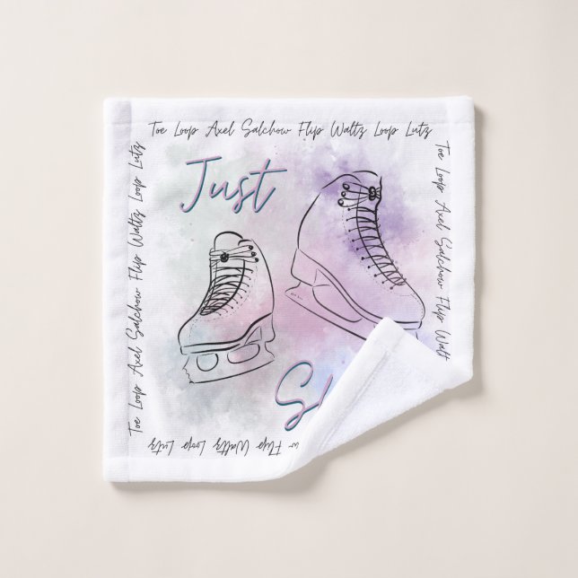 Just Skate Blade Towel (Wash Cloth)