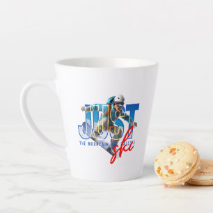Just Ski Latte Mug