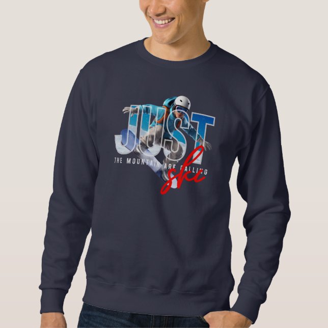 Just Ski | Men's Sweatshirt (Front)