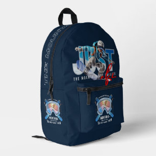 Just Ski Printed Backpack