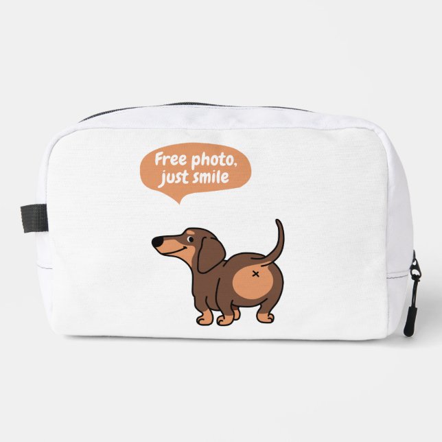 just smile, free photo dopp kit (Front)
