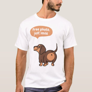 just smile, free photo T-Shirt