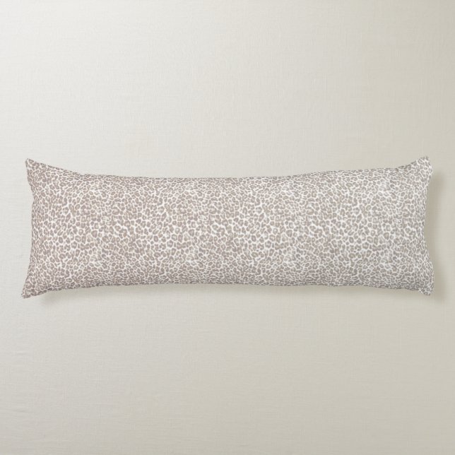 Just Snow Leopard Body Cushion (Front)