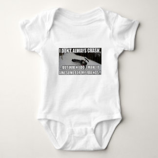 Just Snowmobiles Merch Baby Bodysuit