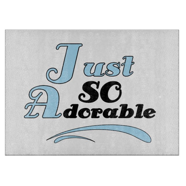 Just So Adorable Cutting Board (Front)