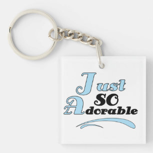 Just So Adorable Key Ring