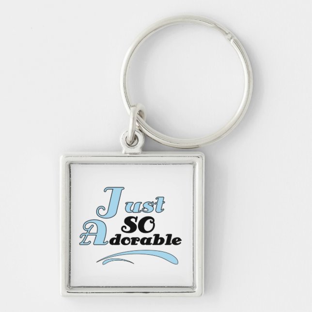 Just So Adorable Key Ring (Front)