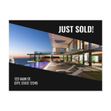 Just Sold - Black Metro - Postcard