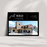 Just Sold Real Estate Property Realtor Marketing Postcard<br><div class="desc">Spread the world around with this stylish,  customisable postcard,  featuring your custom images and text. Easily add your own info by clicking on the "personalise" option.</div>