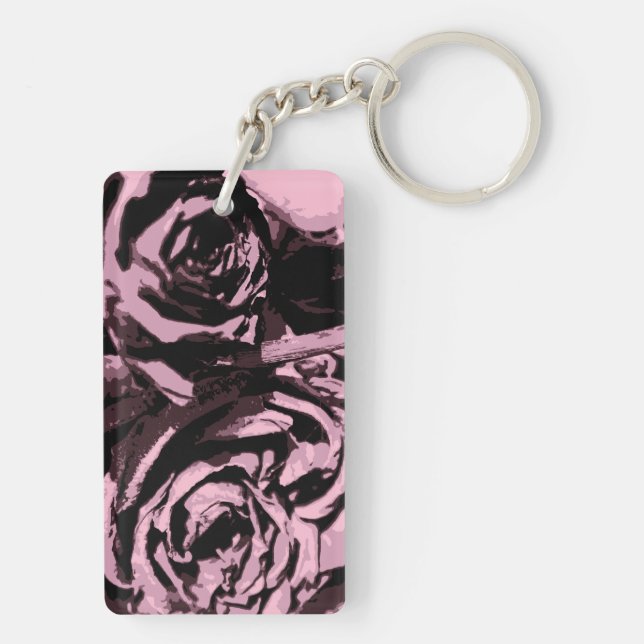 Just Some Roses Key Ring (Back)