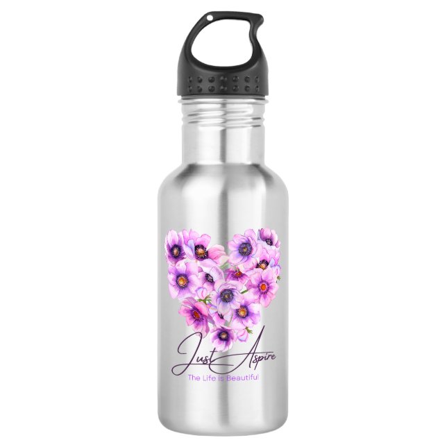 Just spire Water Bottles Design (Front)